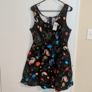Outer Space Skater Dress